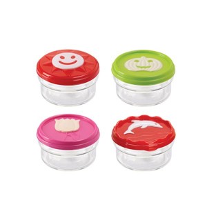 Cam Kase Plastik Kapaklı